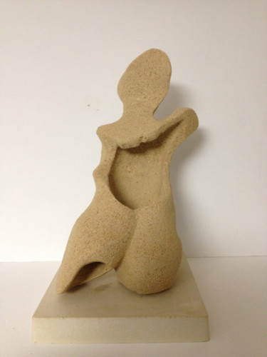 Sculpture titled "Evasion" by Sev, Original Artwork, Stone