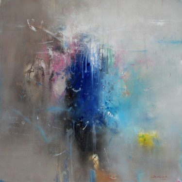 Painting titled "Titre. Série: "Vers…" by Severo Sanchez Alvarez (Severo), Original Artwork, Oil