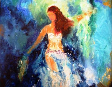 "Dansçı Kız -6" başlıklı Tablo Sevgi Dağcı  Koç tarafından, Orijinal sanat
