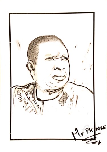 Disegno intitolato "ART4" da Sewa Situ Prince-Agbodjan, Opera d'arte originale, Matita