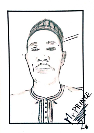 Zeichnungen mit dem Titel "ART50" von Sewa Situ Prince-Agbodjan, Original-Kunstwerk, Bleistift