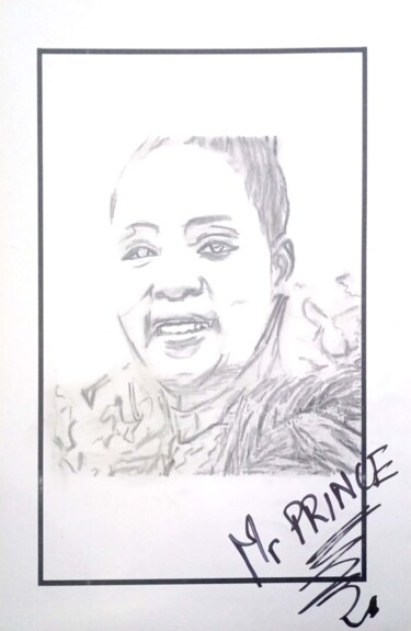 Drawing titled "ART67" by Sewa Situ Prince-Agbodjan, Original Artwork, Pencil