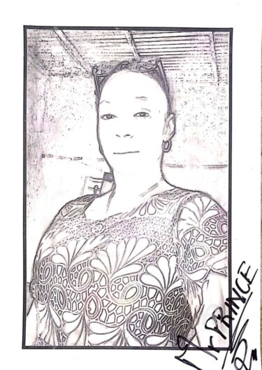 Zeichnungen mit dem Titel "ART71" von Sewa Situ Prince-Agbodjan, Original-Kunstwerk, Bleistift