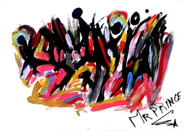 绘画 标题为“ART109” 由Sewa Situ Prince-Agbodjan, 原创艺术品, 丙烯