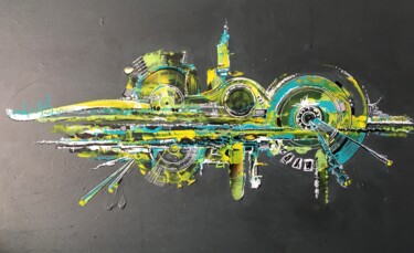 Peinture intitulée "Naveekaran" par Sfear  Art Painting, Œuvre d'art originale, Acrylique Monté sur Châssis en bois