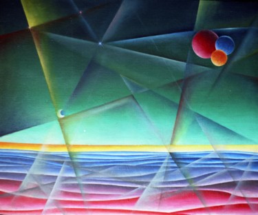 Painting titled "01-001.jpg" by Siegbert Geis, Original Artwork, Oil