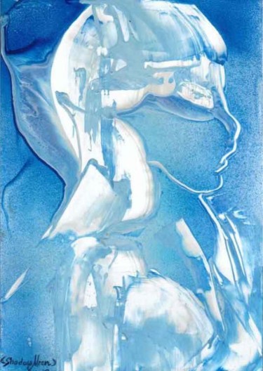 Peinture intitulée "Water Elemental" par Shadowmoon, Œuvre d'art originale