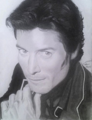 Drawing titled "chayanne" by Shaggy, Original Artwork, Other