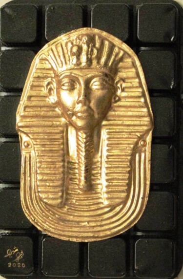 Sculpture intitulée "Pharaoh" par Shahriar Aghakhani, Œuvre d'art originale, Résine