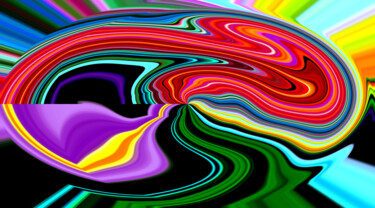 Arte digital titulada "Digital No. 695" por Shahriar Aghakhani, Obra de arte original, Pintura Digital