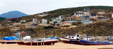 Fotografia zatytułowany „Resting Harbor” autorstwa Shakti Ferguson, Oryginalna praca, Fotografia cyfrowa