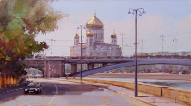 Malerei mit dem Titel "«Sunday mood». Sofi…" von Shalaev Alexey, Original-Kunstwerk, Öl