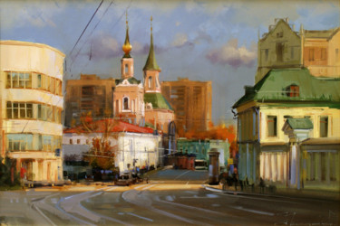 Pintura intitulada ""Oktyabryatsky Open…" por Shalaev Alexey, Obras de arte originais, Óleo