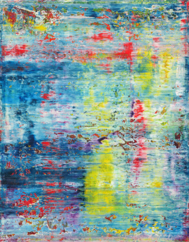 Abstract Painting 112-18 Painting titled "Abstract Painting 1…" by Shamanov Vadim, Original Art, Oil