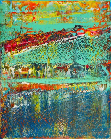 "Abstract landscape…" başlıklı Tablo Shamanov Vadim tarafından, Orijinal sanat, Petrol