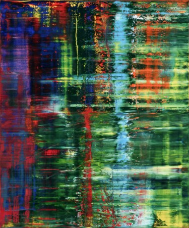 Pittura intitolato "Abstract painting 3…" da Shamanov Vadim, Opera d'arte originale, Olio Montato su Telaio per barella in l…