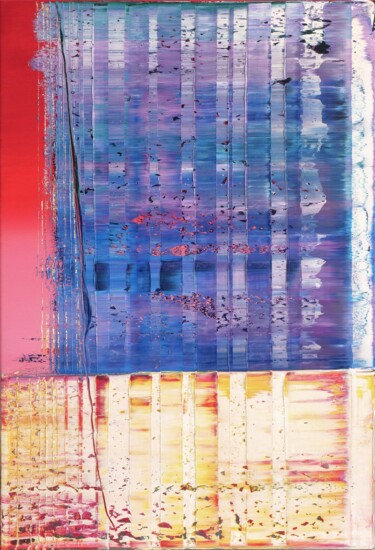 Картина под названием "Abstract painting 3…" - Shamanov Vadim, Подлинное произведение искусства, Масло Установлен на Деревян…