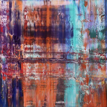 Ζωγραφική με τίτλο "Abstract Painting 3…" από Shamanov Vadim, Αυθεντικά έργα τέχνης, Λάδι Τοποθετήθηκε στο Ξύλινο φορείο σκε…