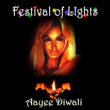 Digital Arts titled "Festival of Lights" by Shamim Shaikh, Original Artwork, Digital Painting