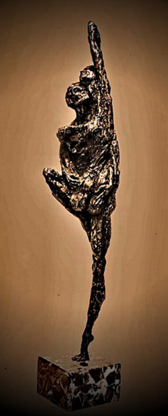 Sculpture intitulée ""Passion"" par Shanaro, Œuvre d'art originale, Métaux