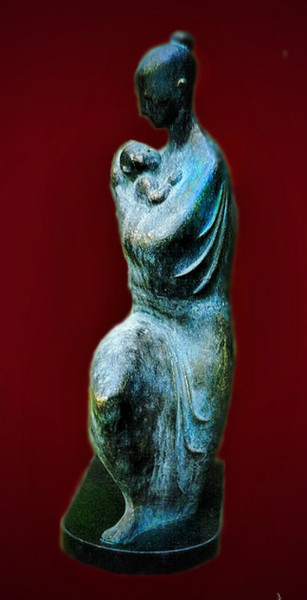 Sculpture titled "Motherhood" by Shanaro, Original Artwork, Stone