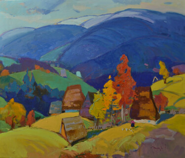 Painting titled "From the series Slo…" by Alexander Shandor, Original Artwork, Oil