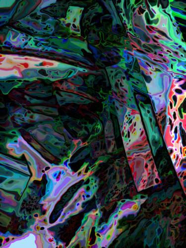 Digitale Kunst mit dem Titel "Psychedelic Dreams" von Shanny Ask Lasasa, Original-Kunstwerk, Digitale Malerei
