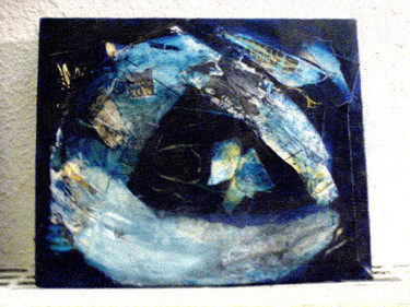 Peinture intitulée "vent rond" par Carol Shapiro, Œuvre d'art originale