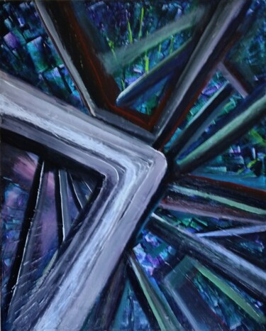 Painting titled "Beneath The Surface" by Shar'S Art, Original Artwork, Acrylic