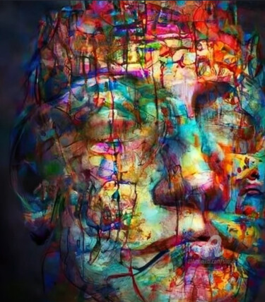 Digitale Kunst getiteld "Transformation" door Shar'S Art, Origineel Kunstwerk, AI gegenereerde afbeelding