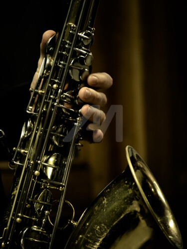 Saxophone-6 Photography titled "Saxophone-6" by Sharlie Evans, Original Art, Digital Photography