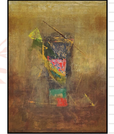Malarstwo zatytułowany „Peahen” autorstwa Sharmila Gupta, Oryginalna praca, Olej