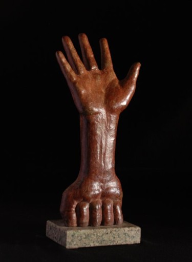 Sculpture intitulée "POWER" par Sharzhy, Œuvre d'art originale, Métaux