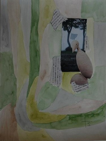 Peinture intitulée "6.JPG" par Martine Seegmann, Œuvre d'art originale, Aquarelle