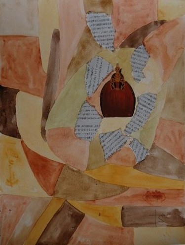 Peinture intitulée "8.JPG" par Martine Seegmann, Œuvre d'art originale, Aquarelle