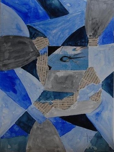 Peinture intitulée "9.JPG" par Martine Seegmann, Œuvre d'art originale, Aquarelle