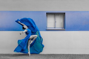 Photography titled "Blue Mood" by Shavit Vos, Original Artwork, Digital Photography