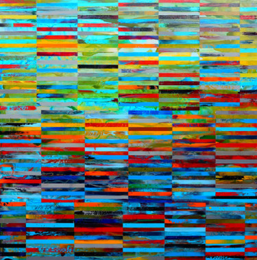 Pittura intitolato "DNA Landscape" da Shawn Skeir, Opera d'arte originale, Acrilico