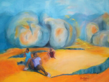 Pintura intitulada "galeria-sheila-calh…" por Sheila Calhau, Obras de arte originais, Óleo