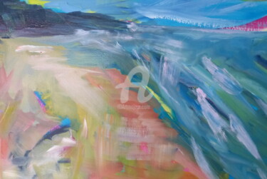 Peinture intitulée "Spring Coast" par Shelleigh Ocio, Œuvre d'art originale, Huile