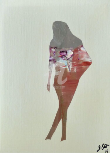 Peinture intitulée "Introspections 1" par Shelleigh Ocio, Œuvre d'art originale