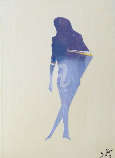 Schilderij getiteld "Introspections 2" door Shelleigh Ocio, Origineel Kunstwerk, Olie