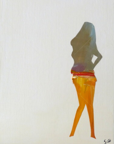 Peinture intitulée "Inner Reflections 5" par Shelleigh Ocio, Œuvre d'art originale, Huile