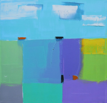 Perfect Place 2 Painting titled "Perfect Place 2" by Andria Shengelia, Original Art, Oil