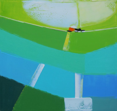 Perfect Place 3 Painting titled "Perfect Place 3" by Andria Shengelia, Original Art, Oil