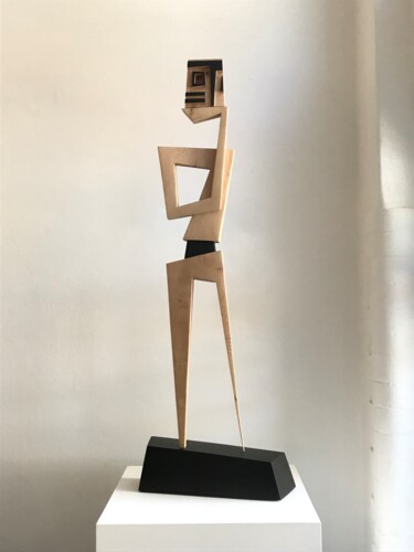 Skulptur mit dem Titel ""I think this is th…" von Sheraya_berlin, Original-Kunstwerk, Holz
