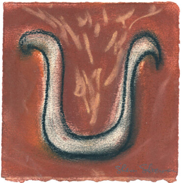 Malerei mit dem Titel "BMoCA 15: Emergence" von Sherri Silverman, Original-Kunstwerk, Pastell