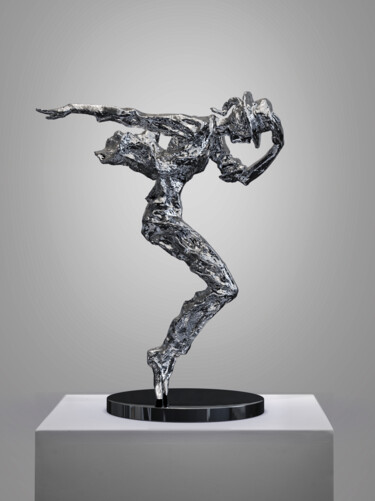 Scultura intitolato "A TIME REMEMBERED 3" da Shi Jun Liu, Opera d'arte originale, Bronzo