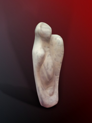 雕塑 标题为“Abstract Pregnancy…” 由Shimon Drory, 原创艺术品, 石