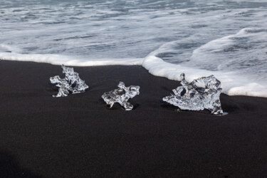 Fotografía titulada "Diamond Beach" por Shimon Rottenberg, Obra de arte original, Fotografía digital
